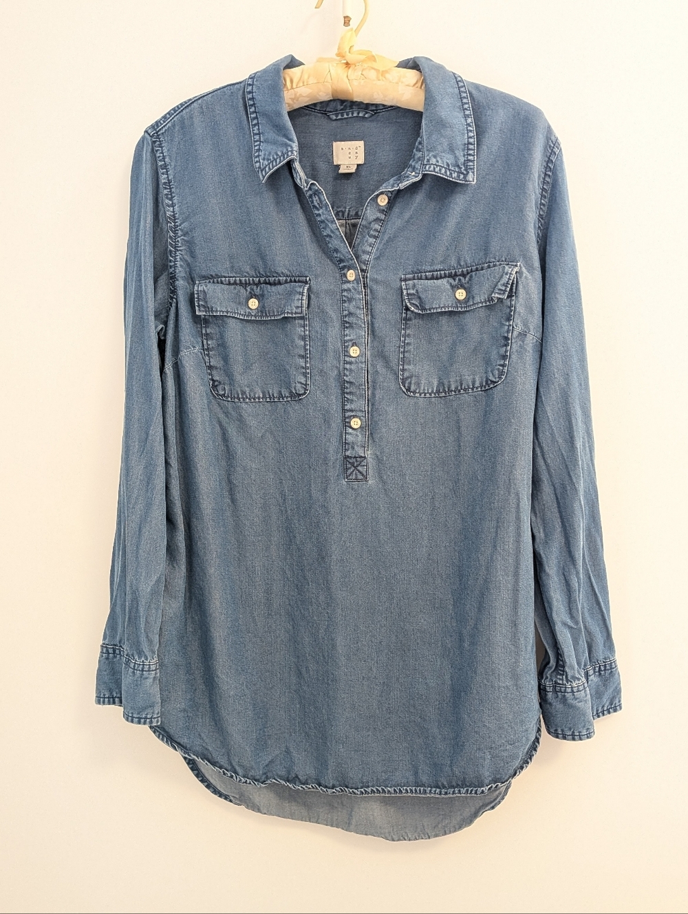 A New Day Denim Button-Up Shirt